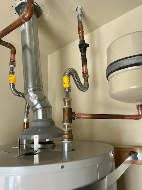 Water heater installation and plumbing repair in Sixmile